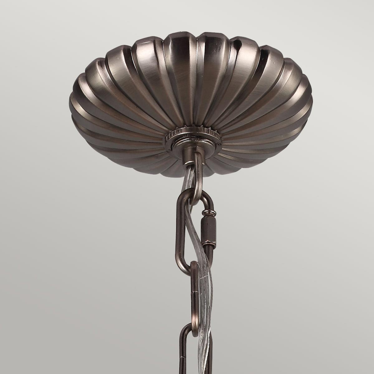 Feiss Chandelier from the Adams range. Adams 4 Light Pendant Chandelier Product Code = FE-ADAMS-4P-ANL