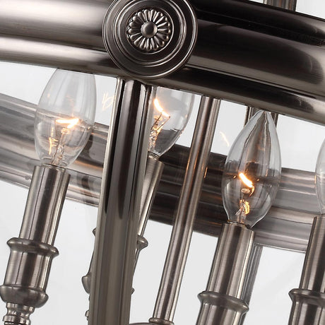 Feiss Chandelier from the Adams range. Adams 4 Light Pendant Chandelier Product Code = FE-ADAMS-4P-ANL