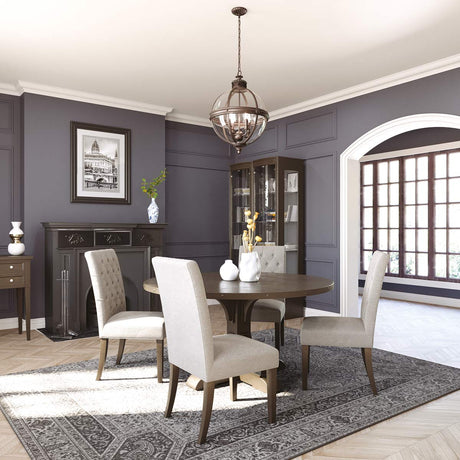 Feiss Chandelier from the Adams range. Adams 4 Light Pendant Chandelier Product Code = FE-ADAMS-4P-ANL