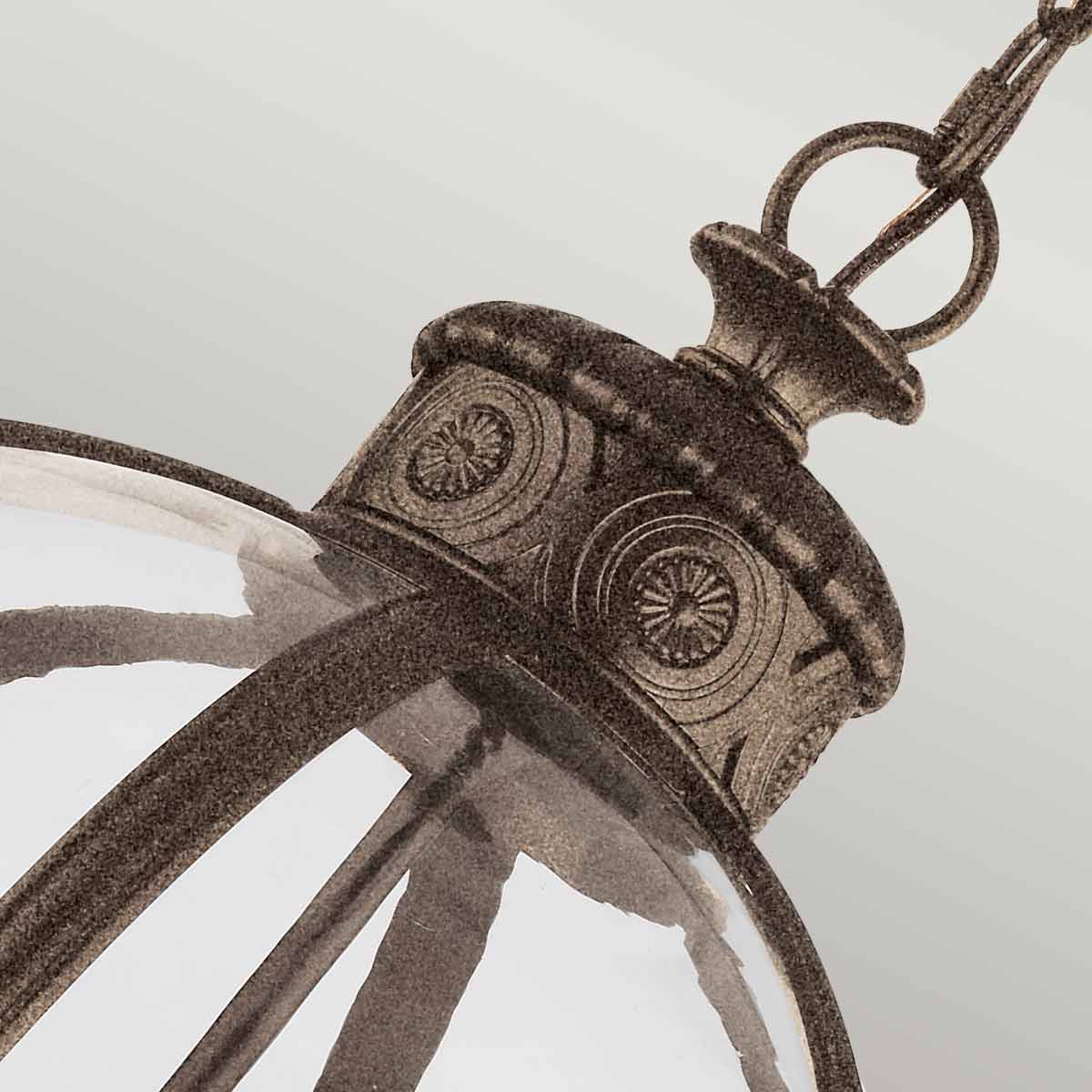 Feiss Chandelier from the Adams range. Adams 4 Light Pendant Chandelier Product Code = FE-ADAMS-4P-BRZ
