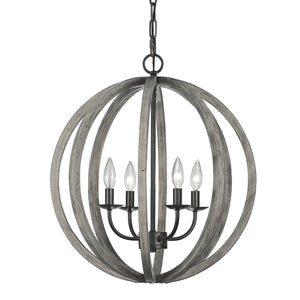 Feiss Pendant from the Allier range. Allier 4 Light Pendant Product Code = FE-ALLIER-4P-WW