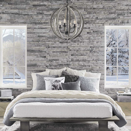 Feiss Pendant from the Allier range. Allier 4 Light Pendant Product Code = FE-ALLIER-4P-WW