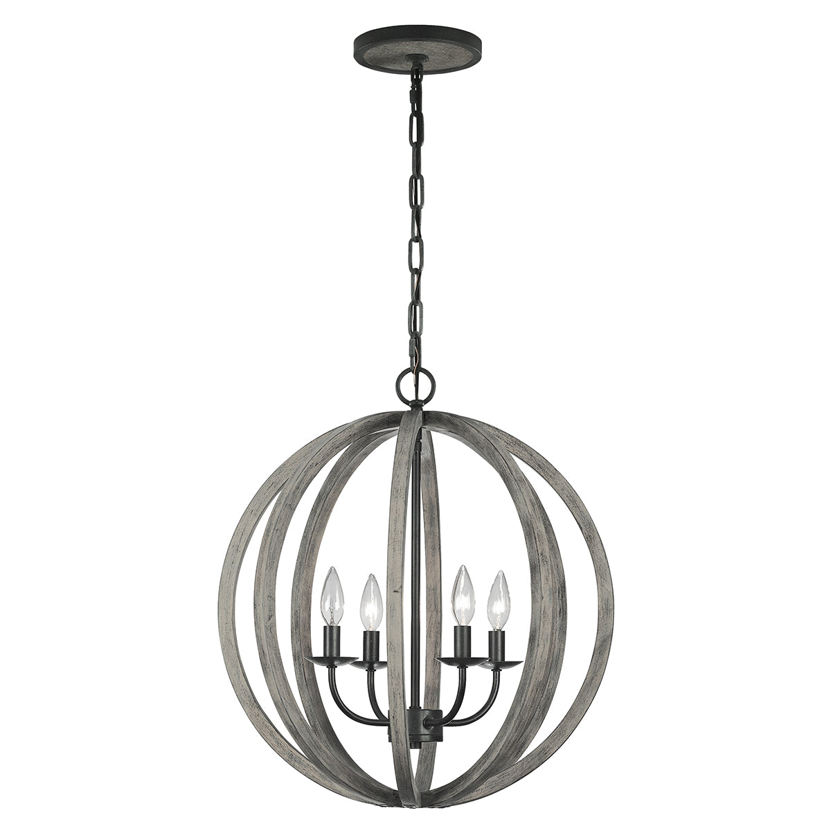 Feiss Pendant from the Allier range. Allier 4 Light Pendant Product Code = FE-ALLIER-4P-WW