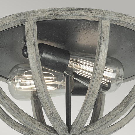 Feiss Ceiling Flush from the Allier range. Allier 2 Light Flush Product Code = FE-ALLIER-F-WW