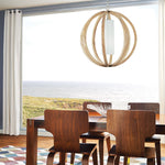 Feiss Pendant from the Allier range. Allier 1 Light Large Pendant Product Code = FE-ALLIER-P-L-LW