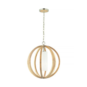 Feiss Pendant from the Allier range. Allier 1 Light Small Pendant Product Code = FE-ALLIER-P-S-LW