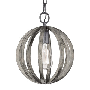 Feiss Pendant from the Allier range. Allier 1 Light Mini Pendant Product Code = FE-ALLIER-P-WW