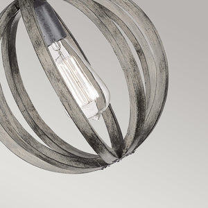 Feiss Pendant from the Allier range. Allier 1 Light Mini Pendant Product Code = FE-ALLIER-P-WW