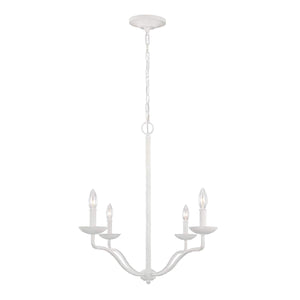 Feiss Chandelier from the Annie range. Annie 4 Light Chandelier Product Code = FE-ANNIE4-PSW