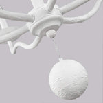 Feiss Annie 6 Light Chandelier FE-ANNIE6-PSW