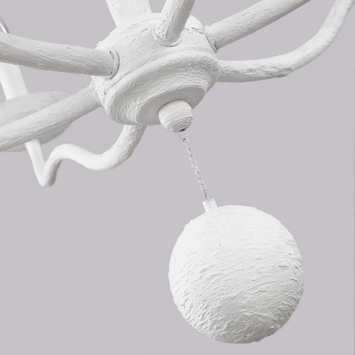 Feiss Annie 6 Light Chandelier FE-ANNIE6-PSW