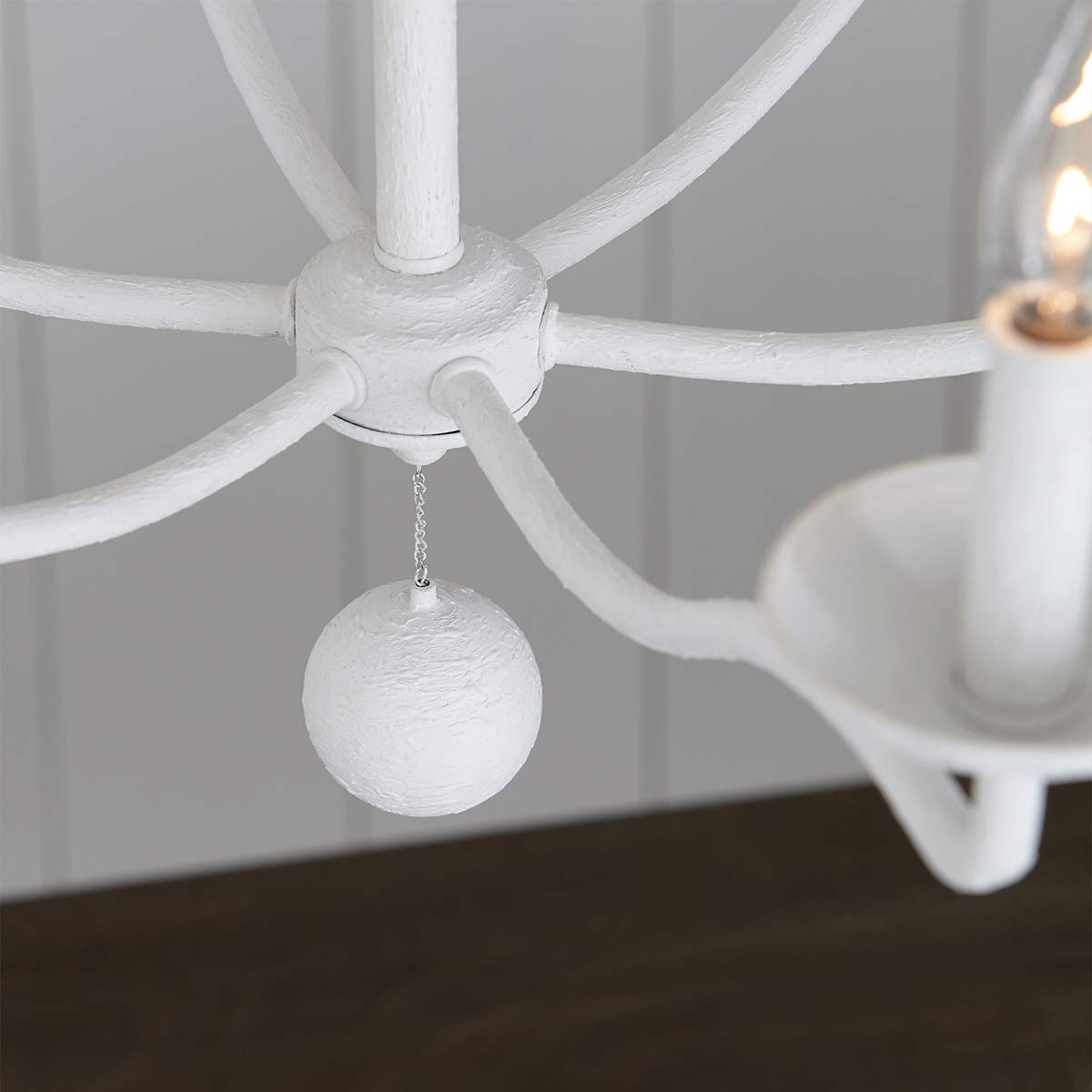 Feiss Annie 6 Light Chandelier FE-ANNIE6-PSW