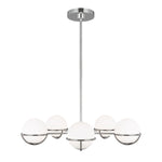 Feiss Chandelier from the Apollo range. Apollo 5 Light Chandelier Product Code = FE-APOLLO5-PN