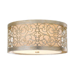 Feiss Ceiling Flush from the Arabesque range. Arabesque 2 Light Flush Light Product Code = FE-ARABESQUE-F