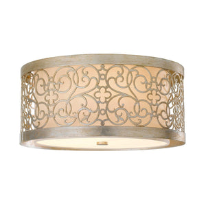 Feiss Ceiling Flush from the Arabesque range. Arabesque 2 Light Flush Light Product Code = FE-ARABESQUE-F