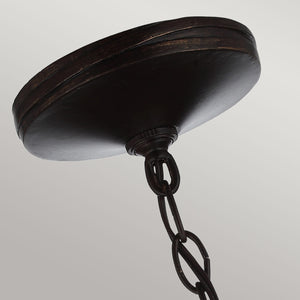 Feiss Pendant from the Arbor Creek range. Feiss Arbor Creek 1Lt Mini Pendant  Product Code = FE-ARBOR-CREEK-P