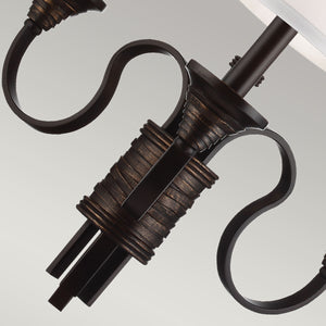 Feiss Chandelier from the Arbor Creek range. Feiss Arbor Creek 3Lt Chandelier  Product Code = FE-ARBOR-CREEK3