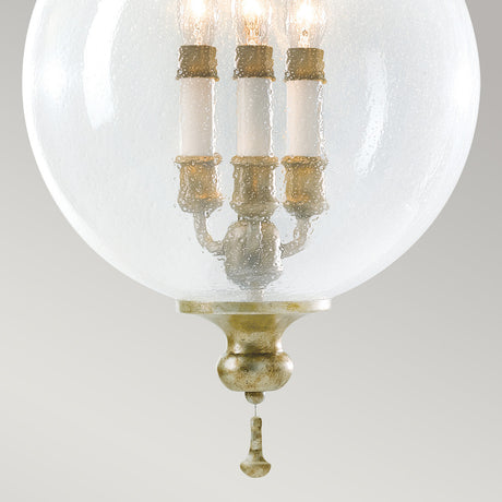 Feiss Pendant from the Argento range. Argento 3 Light Pendant Light Product Code = FE-ARGENTO-P