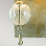 Feiss Wall Light from the Argento range. Argento 1 Light Wall Light Product Code = FE-ARGENTO1