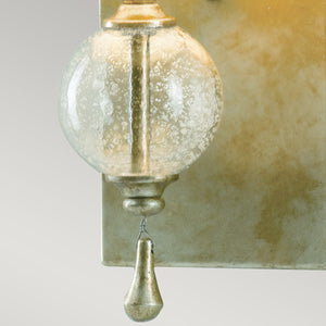 Feiss Wall Light from the Argento range. Argento 1 Light Wall Light Product Code = FE-ARGENTO1
