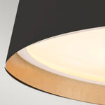 Feiss Asher 3 Light Flush Light – SKU FE-ASHER-3F-MB