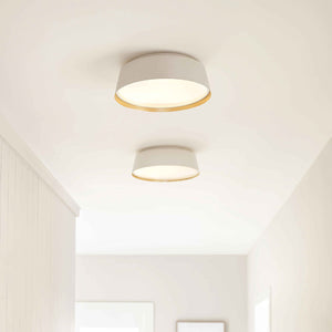 Feiss Asher 3 Light Flush Light FE-ASHER-3F-WHT