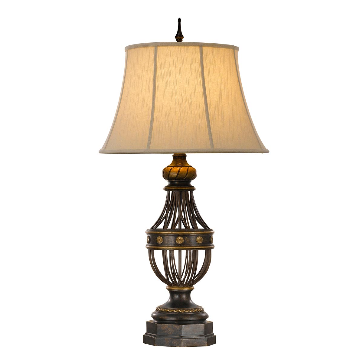Feiss Table Lamp from the Augustine range. Augustine 1 Light Table Lamp  Product Code = FE-AUGUSTINE-TL