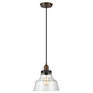 Feiss Pendant from the Baskin range. Baskin 1 Light Pendant Product Code = FE-BASKIN-P-A-BR