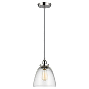 Feiss Pendant from the Baskin range. Baskin 1 Light Pendant Product Code = FE-BASKIN-P-B-PN