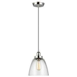 Feiss Pendant from the Baskin range. Baskin 1 Light Pendant Product Code = FE-BASKIN-P-B-PN