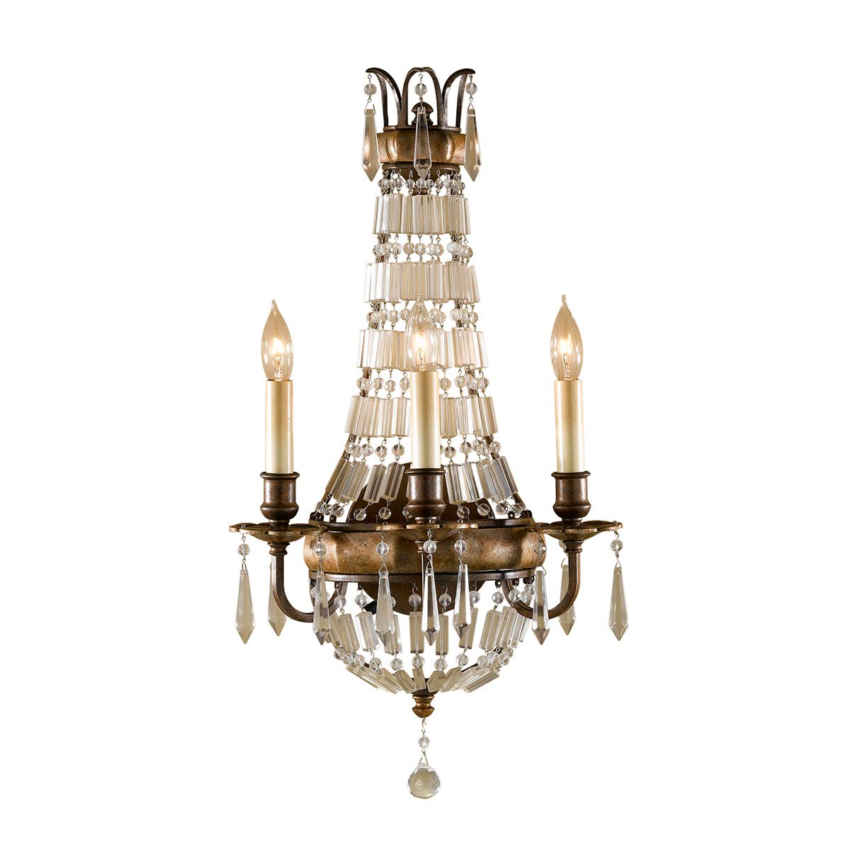Feiss Wall Light from the Bellini range. Bellini 3 Light Wall Light Product Code = FE-BELLINI-W3