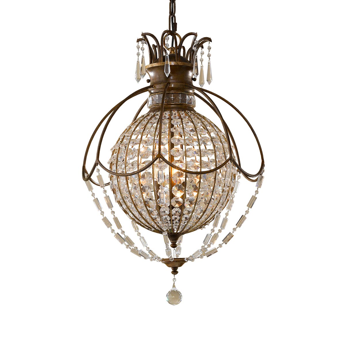 Feiss Chandelier from the Bellini range. Bellini 3 Light Chandelier Product Code = FE-BELLINI3