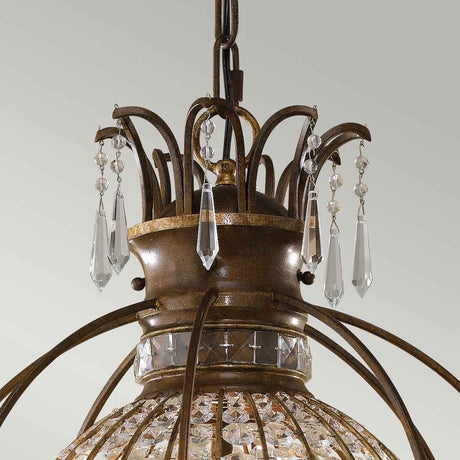 Feiss Chandelier from the Bellini range. Bellini 3 Light Chandelier Product Code = FE-BELLINI3