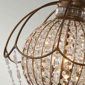 Feiss Chandelier from the Bellini range. Bellini 3 Light Chandelier Product Code = FE-BELLINI3