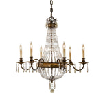 Feiss Chandelier from the Bellini range. Bellini 6 Light Chandelier Product Code = FE-BELLINI6