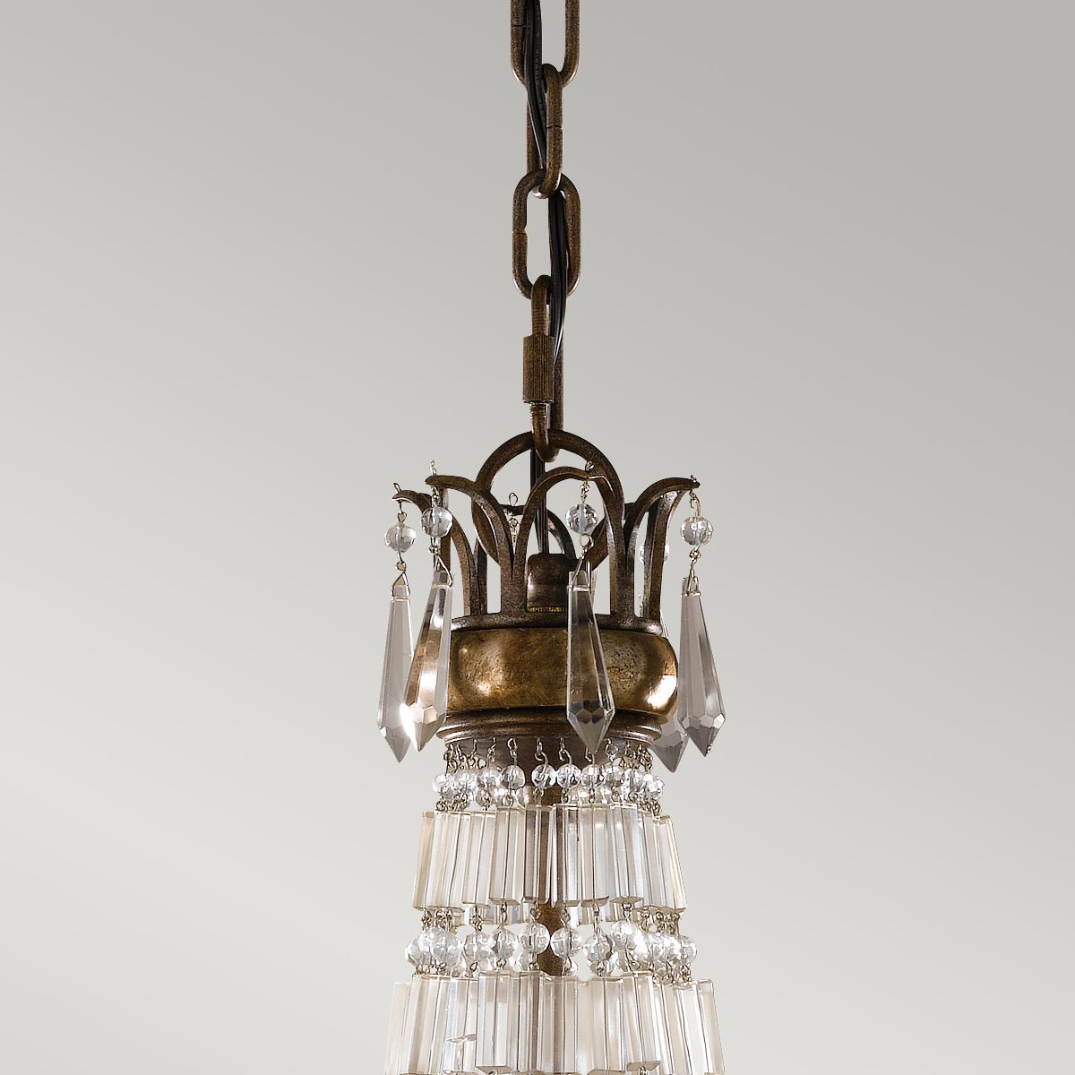 Feiss Chandelier from the Bellini range. Bellini 6 Light Chandelier Product Code = FE-BELLINI6