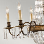 Feiss Chandelier from the Bellini range. Bellini 6 Light Chandelier Product Code = FE-BELLINI6