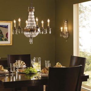 Feiss Chandelier from the Bellini range. Bellini 6 Light Chandelier Product Code = FE-BELLINI6