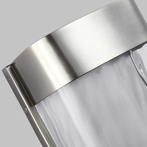 Feiss Outdoor Wall Light from the Bennie range. Bennie 1 Light Large LED Wall Light - Painted Brushed Steel Product Code = FE-BENNIE-L-PBS