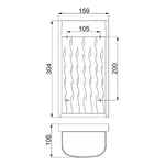Feiss Outdoor Wall Light from the Bennie range. Bennie 1 Light Large LED Wall Light - Painted Brushed Steel Product Code = FE-BENNIE-L-PBS
