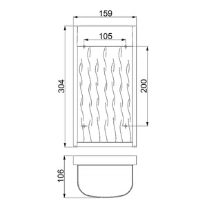Feiss Outdoor Wall Light from the Bennie range. Bennie 1 Light Large LED Wall Light - Painted Brushed Steel Product Code = FE-BENNIE-L-PBS