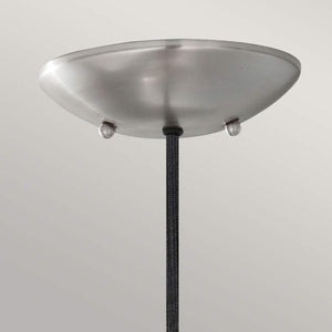 Feiss Pendant from the Beso range. Beso 1 Light Medium Pendant Product Code = FE-BESO-P-M-BS