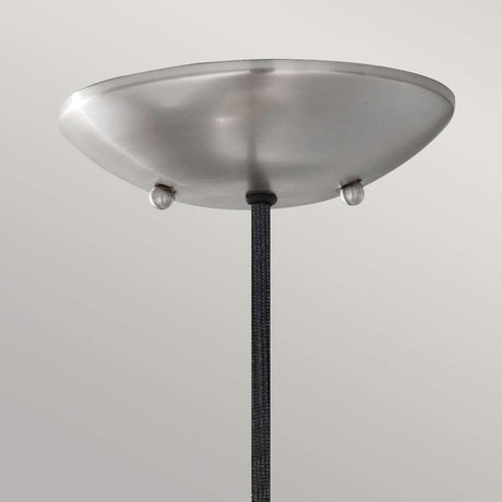 Feiss Pendant from the Beso range. Beso 1 Light Medium Pendant Product Code = FE-BESO-P-M-BS
