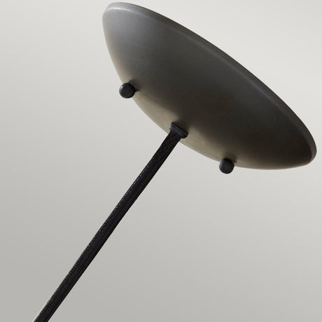 Feiss Pendant from the Beso range. Beso 1 Light Medium Pendant Product Code = FE-BESO-P-M-DBZ