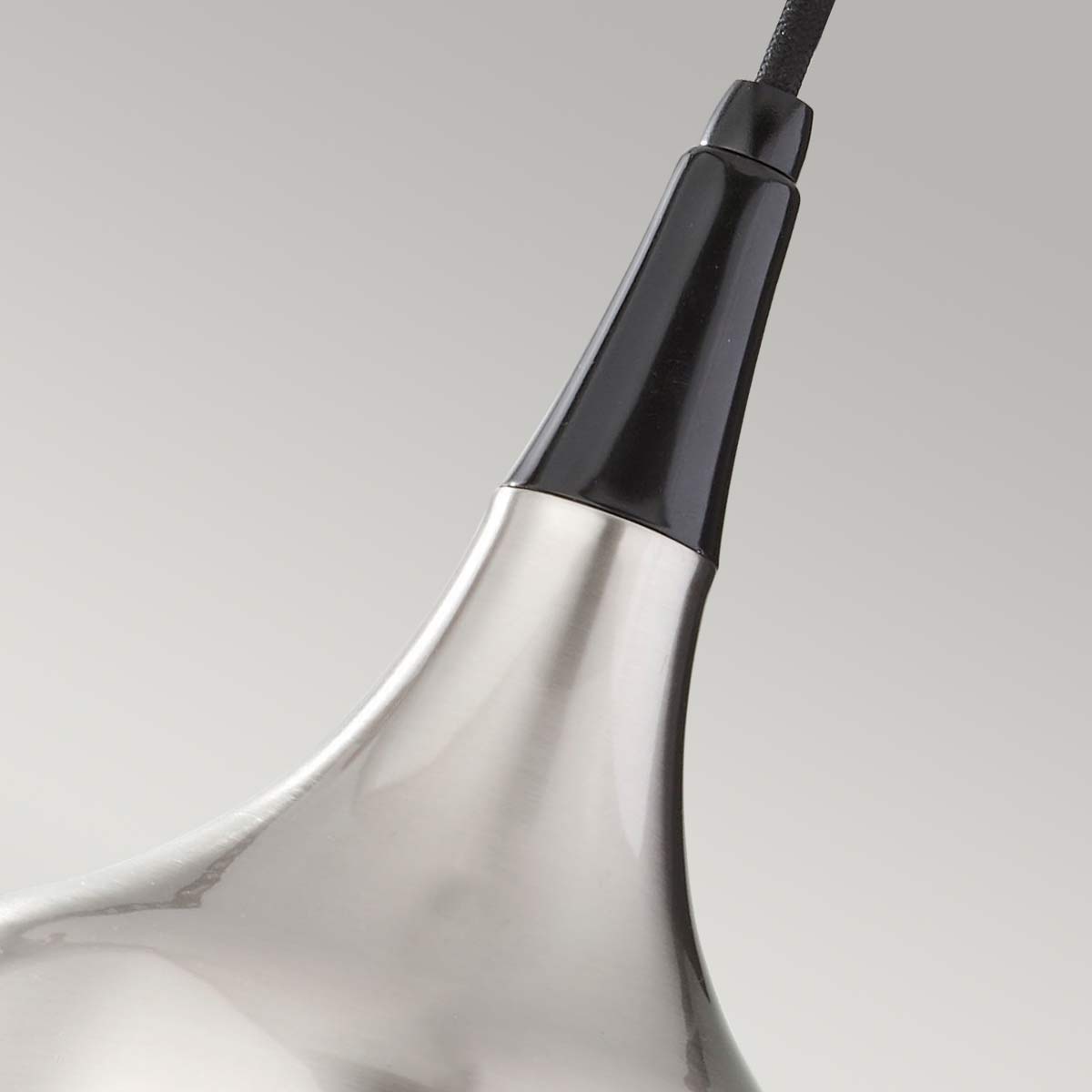 Feiss Pendant from the Beso range. Beso 1 Light Mini Pendant Product Code = FE-BESO-P-S-BS