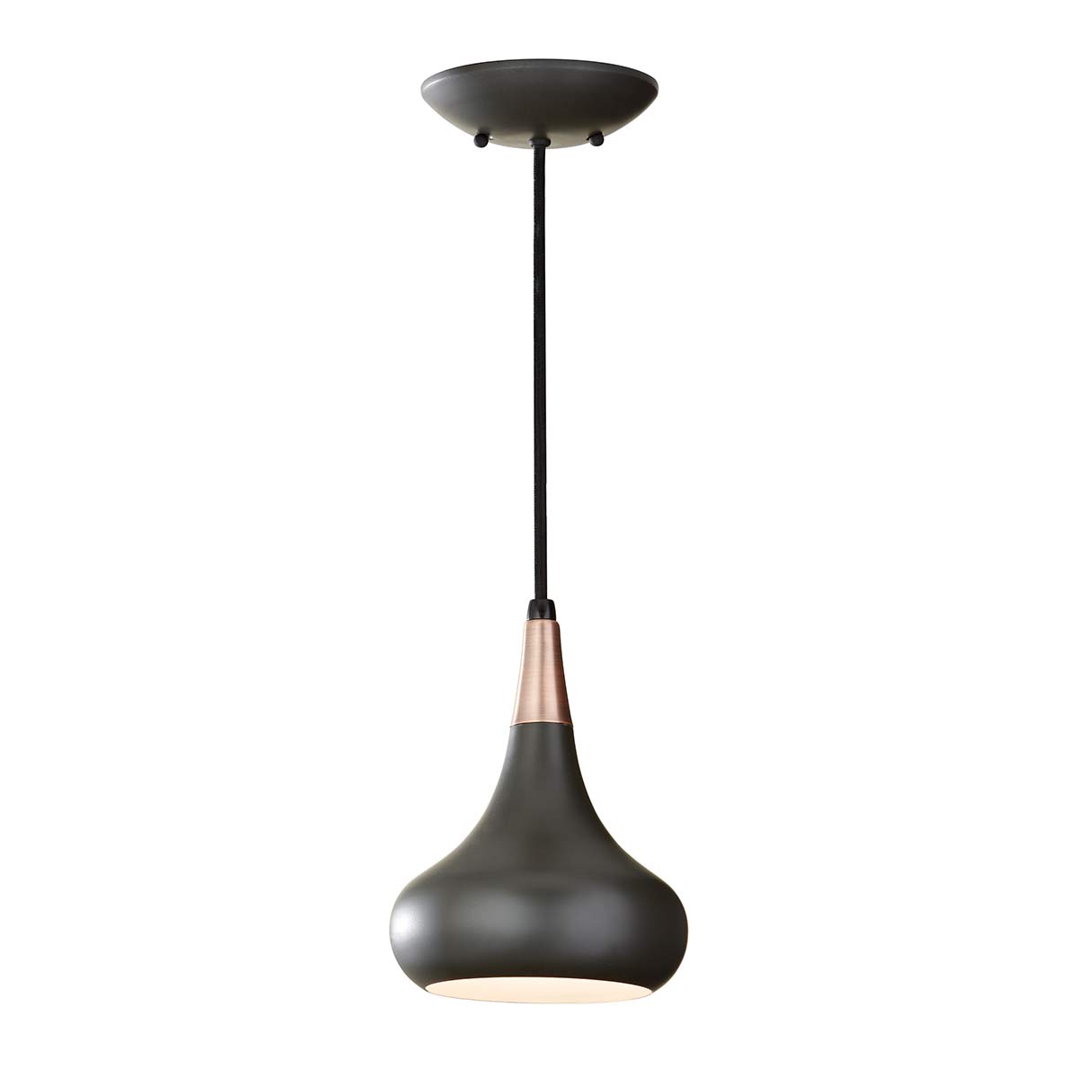 Feiss Pendant from the Beso range. Beso 1 Light Mini Pendant Product Code = FE-BESO-P-S-DBZ