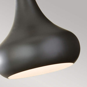Feiss Pendant from the Beso range. Beso 1 Light Mini Pendant Product Code = FE-BESO-P-S-DBZ