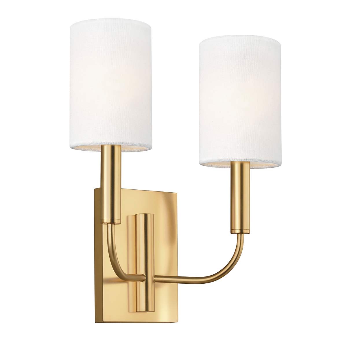 Feiss Wall Light from the Brianna range. Brianna 2 Light Wall Light Product Code = FE-BRIANNA2-BB