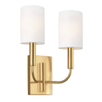Feiss Wall Light from the Brianna range. Brianna 2 Light Wall Light Product Code = FE-BRIANNA2-BB