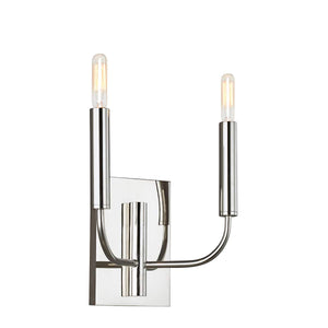 Feiss Brianna 2 Light Wall Light FE-BRIANNA2-PN